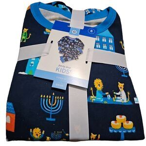 Kids‎ TARGET Hanukkah 2 Piece Pajama Outfit Size 8